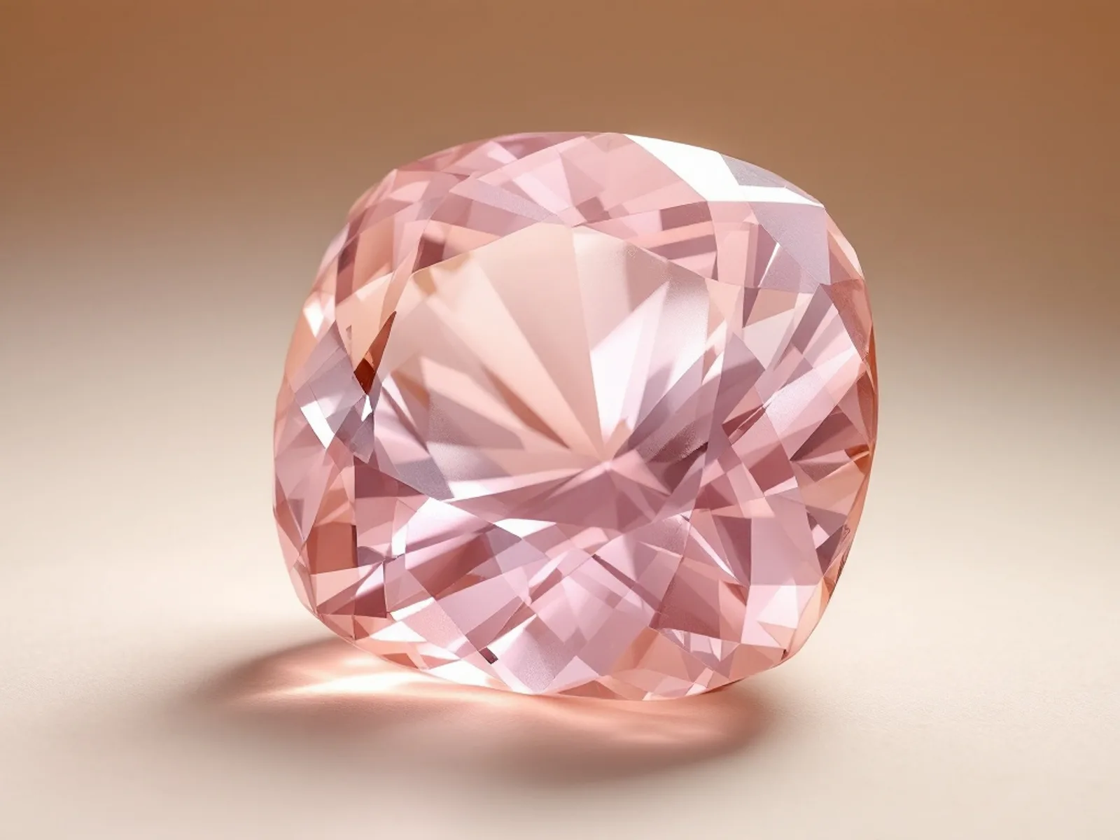 Loose kunzite gemstones